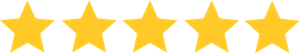 5 étoiles sur 5